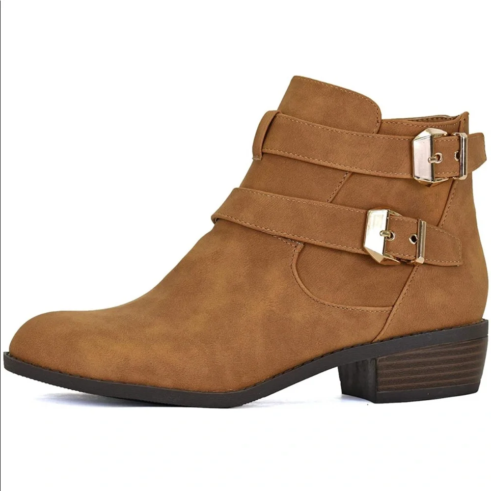 Low Chunky 🔥 Heel Booties